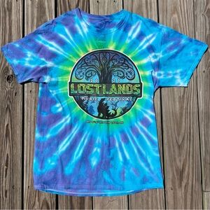 Lost Lands Music Festival 2021 T Shirt Tie-Dye Adult Size XL Excision Detox